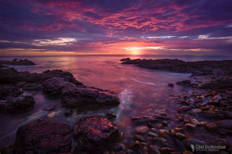 Sunset At Hallett Cove Beach South Australia Were Lucky