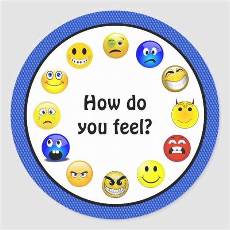 Funny Emoji Face Round Sticker In 2020 Funny Emoji
