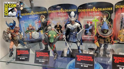 Neca Toys Dungeons And Dragons Figures Display At Sdcc 2022 Youtube