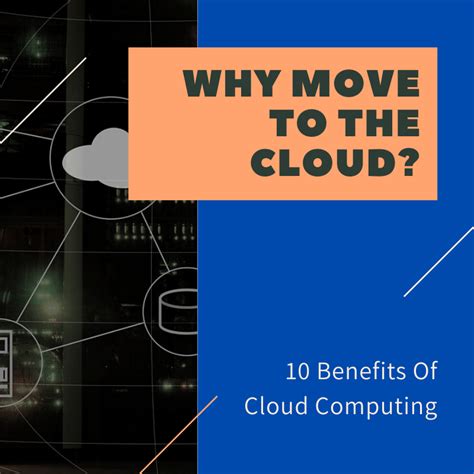 Move To The Cloud 10 Benefits Of Cloud Computing Concept Lab