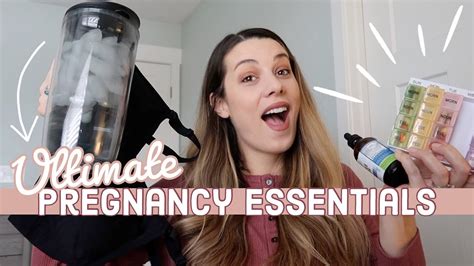 Pregnancy Essentials Must Haves For Every Trimester Youtube