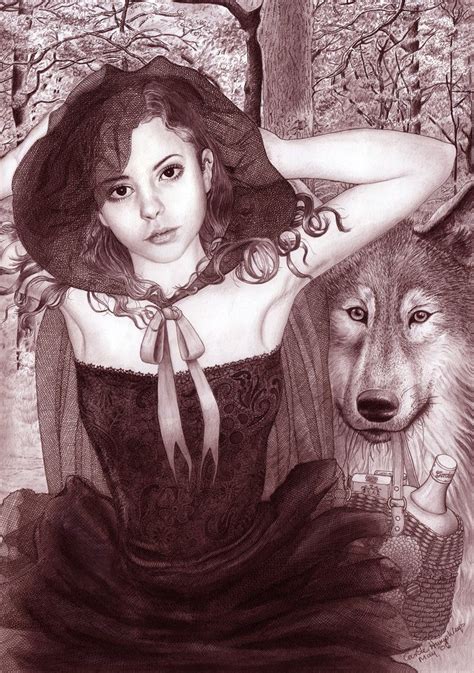little red riding hood by carolehumphreys red riding hood wolf red ridding hood little red