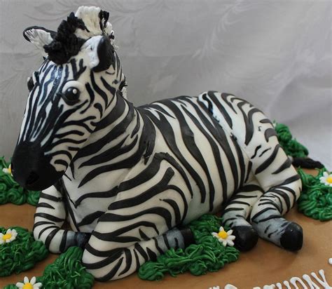 Zebra Birthday Cake Artofit