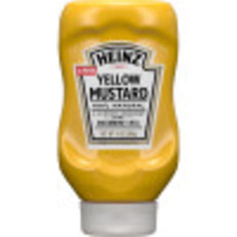 Heinz Heinz Yellow Mustard 14 Oz Bottle Heinz