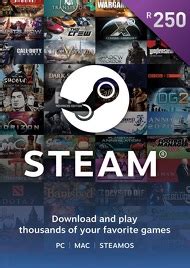 Steam wallet code (malayia) can be used to add balance to steam wallet. R250 Steam Wallet Code (Digital/Email Delivery ...
