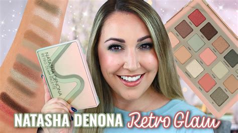 NATASHA DENONA RETRO GLAM PALETTE Review Swatches Tutorial YouTube