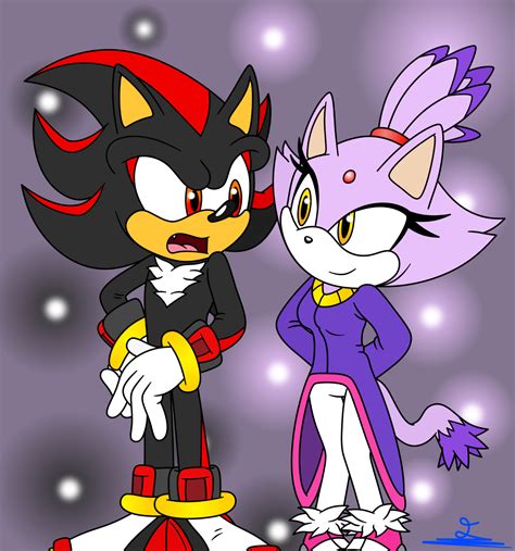 Shadow X Blaze Sonic Couples Fanpop