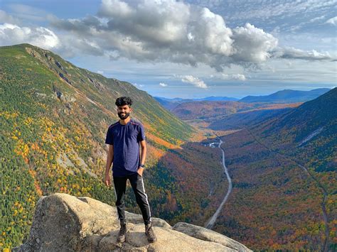 First Time Exploring New Hampshire Fall Mt Willard Rroadtrip