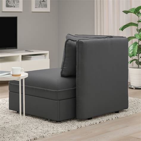 Vallentuna Sleeper Module With Backrests Kelinge Anthracite Ikea