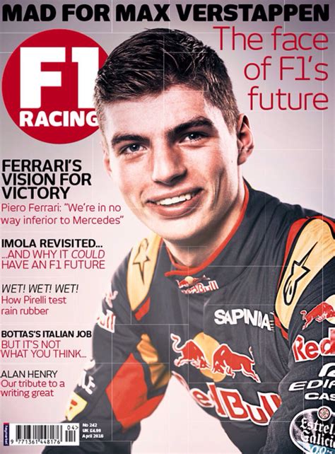 On The Cover Of F1racing Racing Max Verstappen Grand Prix Racing