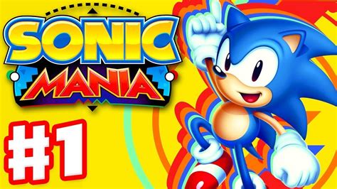 Sonic Mania Gameplay Walkthrough Part 1 Green Hill Zone Youtube