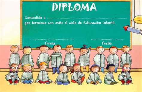 El Rinc N De Los Peques Diplomas De Graduaci N De Educaci N Infantil