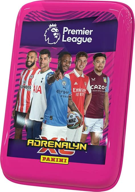 Panini Premier League Adrenalyn Xl Pink Pocket Tin