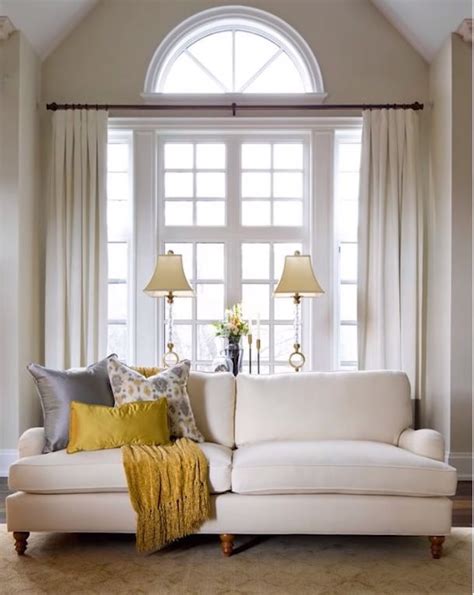 Arched Window Treatments Decor Living Room Windows Curtains Living