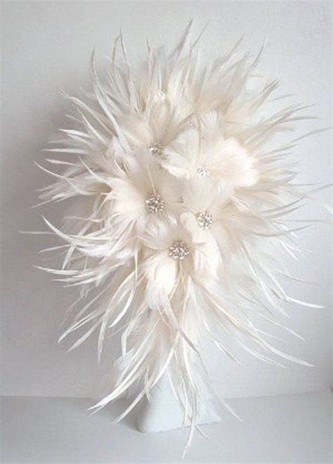 Free shipping on orders over $35! #weddingbouquets | Feather bouquet, Feather bouquet ...