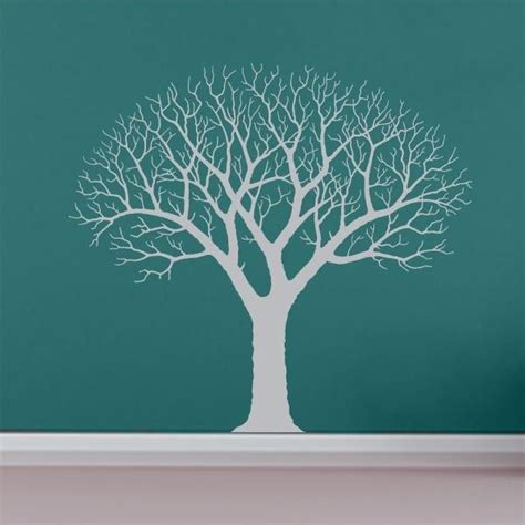 Download printable bare tree coloring pages to color. Beautiful Barren Tree Wall Decal | Tree wall decal, Wall ...