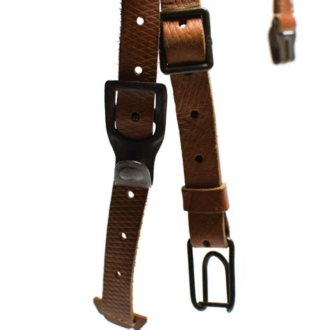 Original Czech Army Y Strap Leather Suspenders Harness Etsy