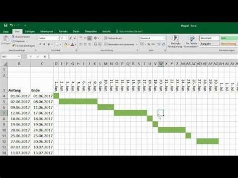 Netzplan Vorlage Excel