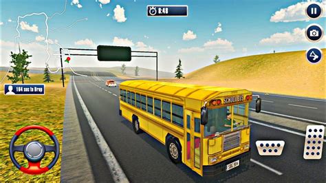 Transporting Children To School Game School Bus Driving Game