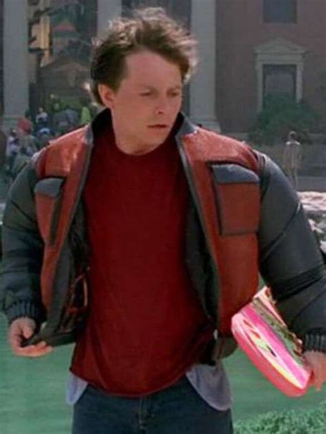 Marty Mcfly Back To The Future Leather Jacket New American Jackets