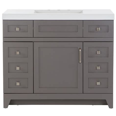 Shop wayfair for all the best 42 inch bathroom vanities. Home Decorators Collection Rosedale 42 in. W x 19 in. D ...