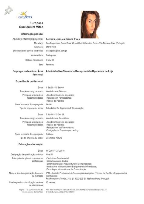 Curriculo Vite Em Português Latex Templates Curricula Vitae Resumes