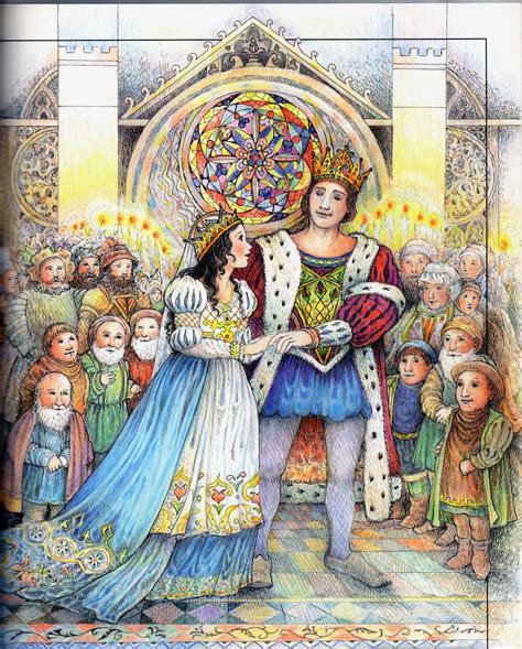 Snow White Illustration By Kay Chorao From The Childs Fairy Tale Book