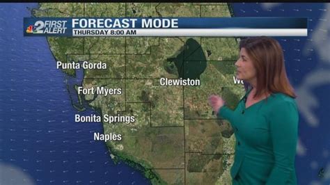 Nbc2 First Alert Forecast Thursday Nbc Wbbh News For Fort