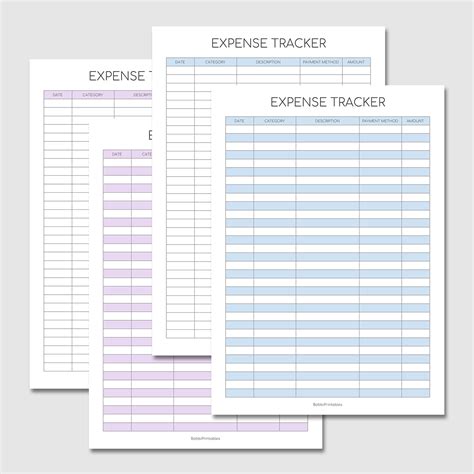 Free Printable Expense Sheet Free Printable Templates