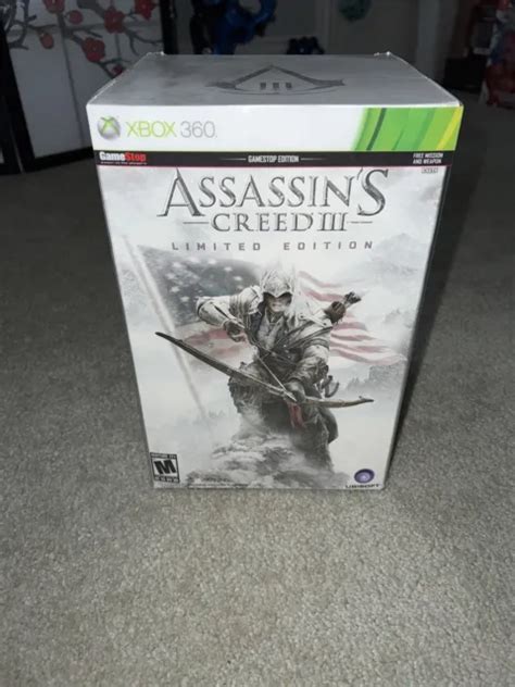 ASSASSINS CREED 3 III Connor Statue Limited Collectors Edition With
