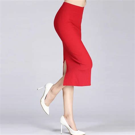 2017 Spring Autumn Long Pencil Skirts Women Sexy Slim Package Hip Maxi Skirt Lady Winter Sexy