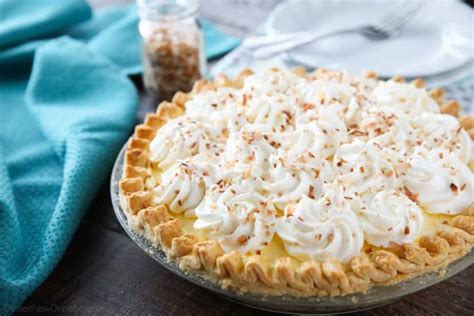 And the more there are, the merrier the holidays will be. Easy Coconut Cream Pie | Dessert Now, Dinner Later!