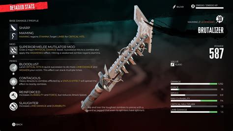 Dead Island 2 All Weapon Rarities And How To Tell If You Have A