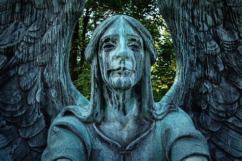 Lakeview Cemetery Haserot Angel Photograph By David Banks Fine Art