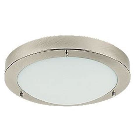 From bathroom lights and bathroom light fixtures to flush mount lights and bathroom vanity lights, we have what you need to illuminate your bath decor. Portal Bathroom Ceiling Light Brushed Chrome ES 60W ...