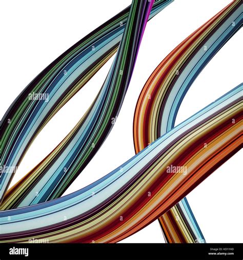 Abstract Curves Wave Stock Photo Alamy