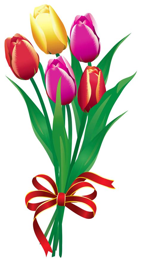 Clip Art Tulips