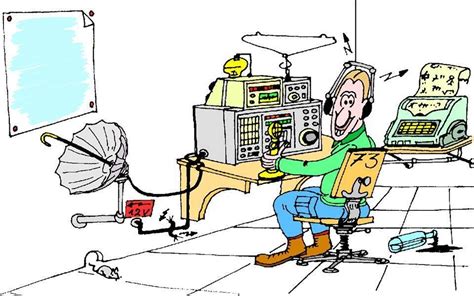 Ham Radio Cartoon 960×601 Ham Radio Radio Humor Qrp