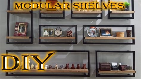 МОДУЛЬНЫЕ ПОЛКИ СВОИМИ РУКАМИ ! DIY - YouTube