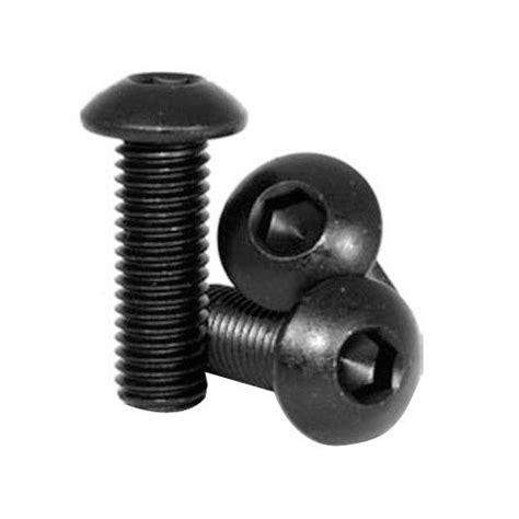 Black Mild Steel Allen Button Head Screw Size M3 To M12 Rs 15