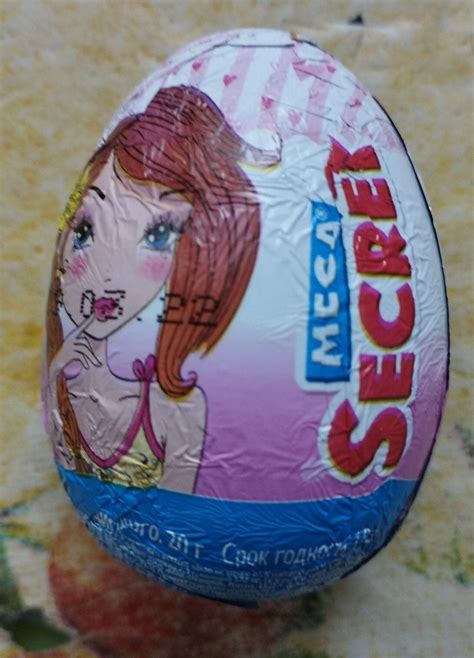 Шоколадное яйцо с сюрпризом Mega Secret Модные подружки отзывы