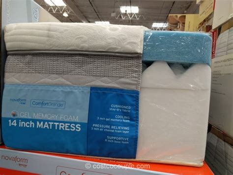 I've read very little about the tempurpedic mattresses available on costco.com. Novaform ComfortGrande Gel Memory Foam Mattress