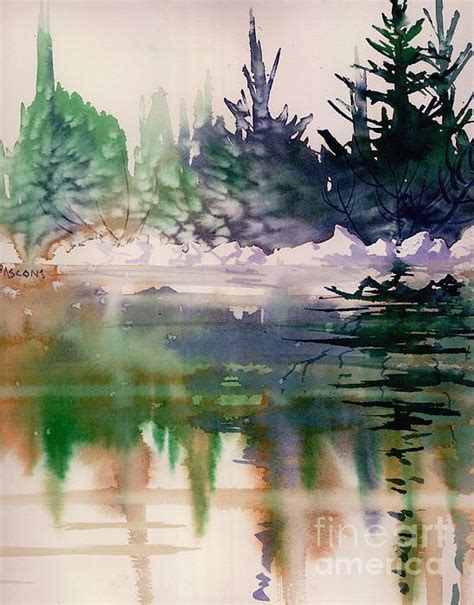 Lake Reflections By Teresa Ascone In 2020 Nature Paintings