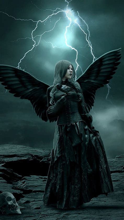 Gothic Angel Wallpapers Wallpaper Cave