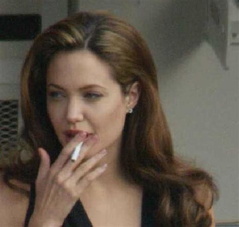 Angelina Jolie Smoking 4 Angelina Jolie Pitt Née Voight Flickr