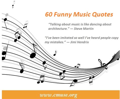 60 Funny Music Quotes Of All Time Cmuse 2022