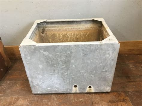 Old Galvanised Water Tank - Authentic Reclamation