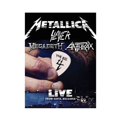Metallica Slayer Megadeth Anthrax The Big 4 Live From Sofia Bulgaria