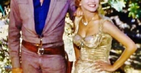 Movie set for Tales of Wells Fargo with Dale Robertson (Oklahoma native