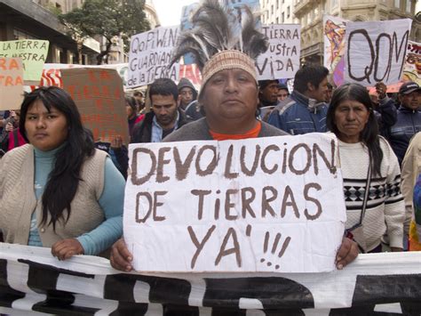 Argentina Nosotros los pueblos indígenas seguimos siendo discriminados Biodiversidad en